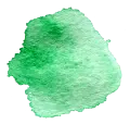 green splatter